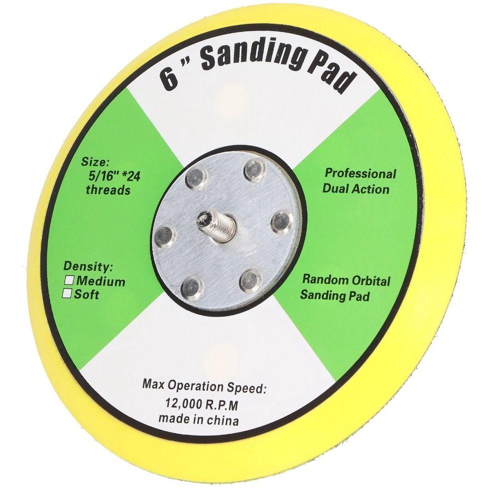 5 Inch / 6 Inch Backing Pad Sander Pad  for Sanding, Finishing, Polishing and Buffing