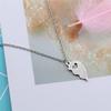 Best Friend 2-Piece Necklace BBF Gold Silver Color Hollow Love Stitching Necklace Friendship Jewelry