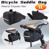 1L Capacity Bicycle Bags Multi-function Bicycle Saddle Bag Rainproof MTB Seatpost Rear Tail Storage Pouch Cycling Equipment