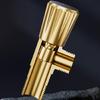 Thickened Anti Leak Angle Valves Bathroom Plumbing Angle Valves Metal Valves for Bathroom Shower Sink Faucets