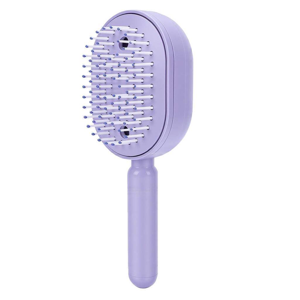 Electric Steam Hair Brush Portable Rechargeable Steam Straightener Cordless Detangling Tool Mist Vibration Massager for