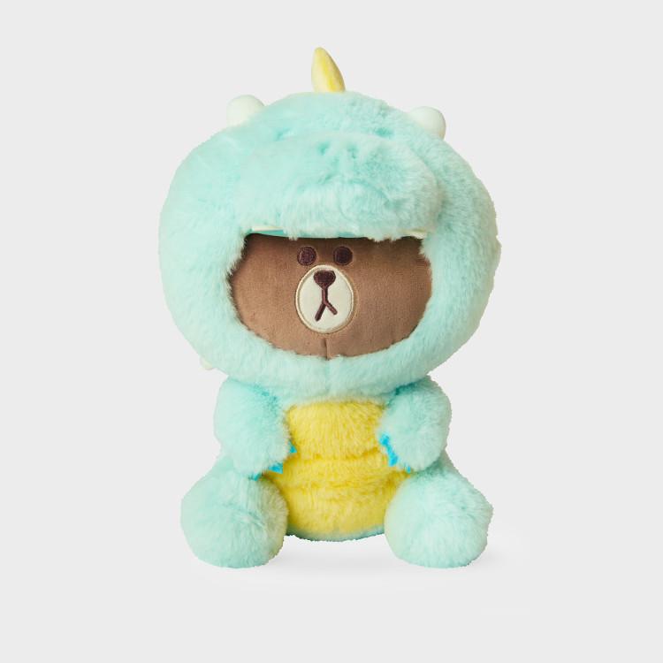 

Line Friends Brown New Year Dragon Medium Size Sitting Doll