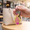 Nail Protection Can Opener 3D Printed Fish & Saver, Cute Fish-Shaped Tab Novelty Kitchen Gadget with Keychain, Portable Bottle for Soda Cans,
