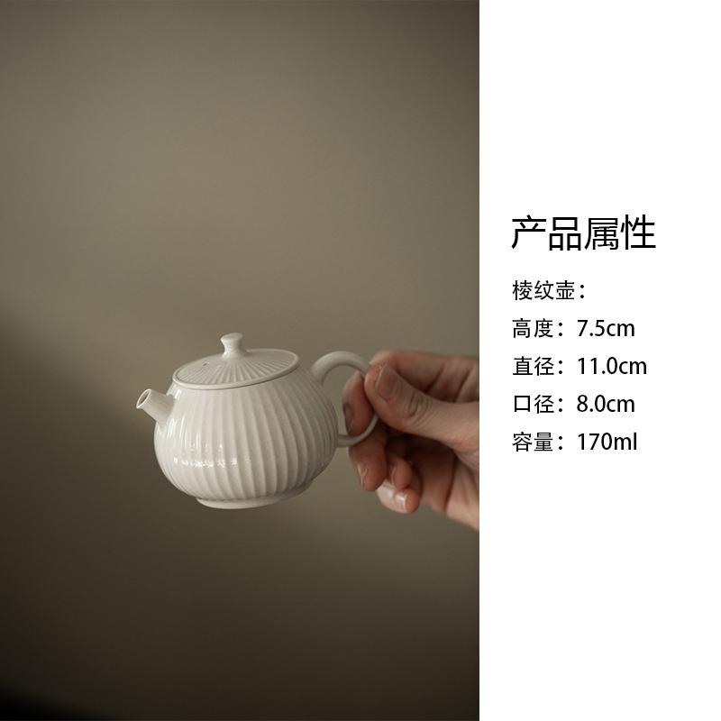 

Plant Ash Teapot Aesthetic Tea Infuser Pot Household Tea Soaking Kettle With Filter Tieguanyin Drinkware Supplies Decoration