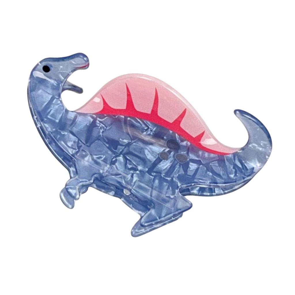 Cartoon Dinosaur Hair Clip Unique Hairpin Funny Acrylic Hairpieces Friendly Hair Decoration for Fashion Enthusiast