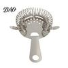 Beverage Strainer Cocktail Strainer, Stainless Steel Bar 4 Prong with High Density Spring, Drink Professional Bartending Tools for Bartenders