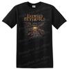 Skull Wings Graphic T Shirt Heavy Metal Music Fantasy Art Tee