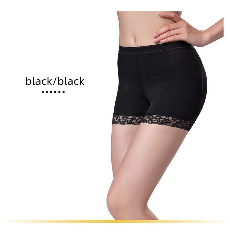 Lace Mesh Body Shaping Panties with Buttocks Inserts for Women