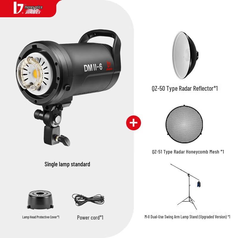 Jinbei DMII600W Studio Flash Photography Light Kit