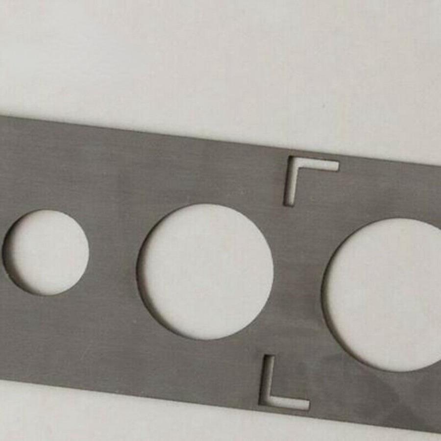 1 bucă riglă de localizare a găurilor pentru plăci ceramice, instrument de mână reglabil pentru perforare, pentru lucrări decorate în casă, riglă multifuncțională