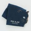 Paul Joe Mini Gauze Handkerchief Cat Print Paul Joe Accessory & Women's (Navy) [100% Cotton] 20cm, & 107082-0502-62