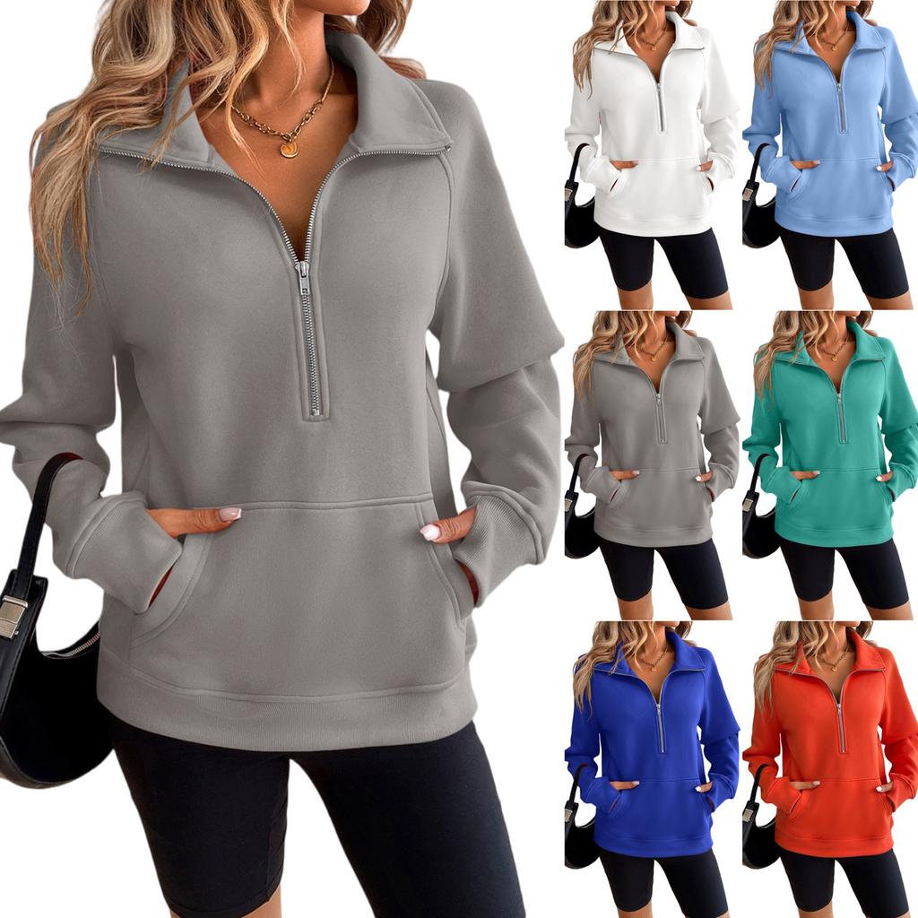 Women Tops Long Sleeve R-Neck Shirts Fall Fashion  Casual Business Tunic Blouses
