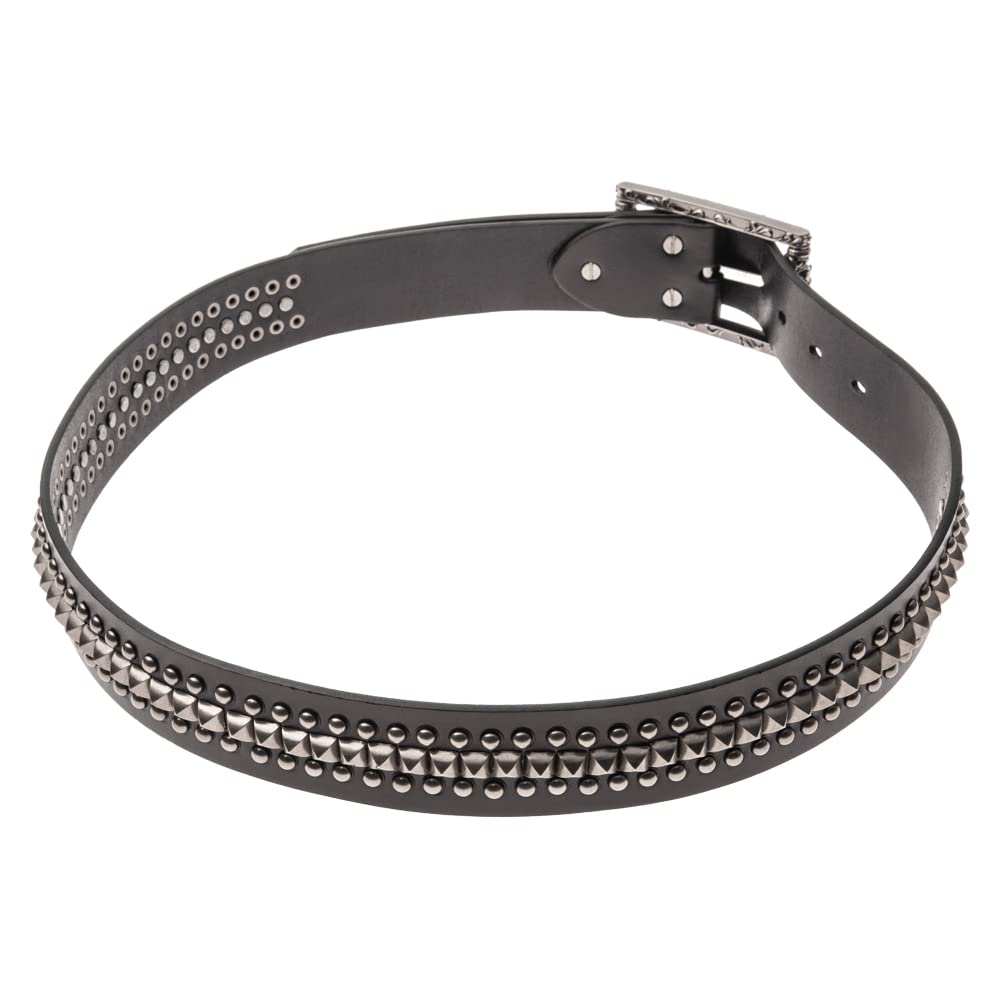 [Artemis Classic] Double Cylinder Studded Belt Ac-acbt0011 Rock Men's Casual Large Size Gentleman's Belt