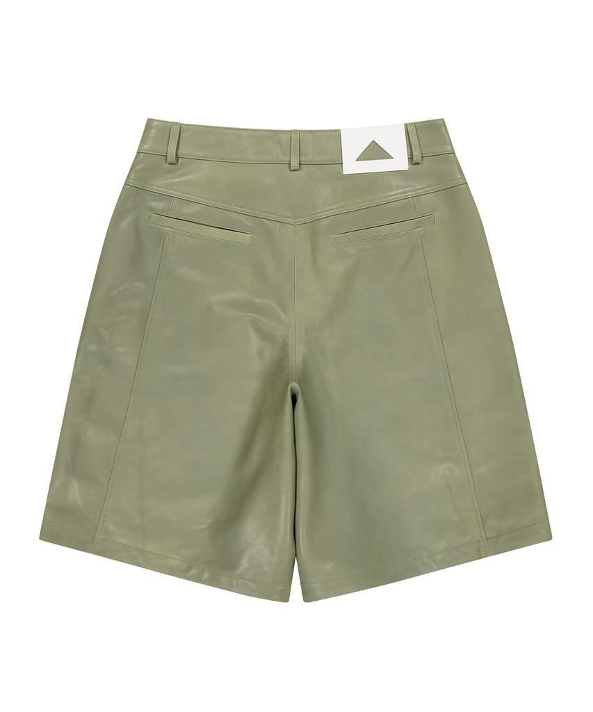 UNGIMMICK Nappa Leather Short (Olive / Lambskin)