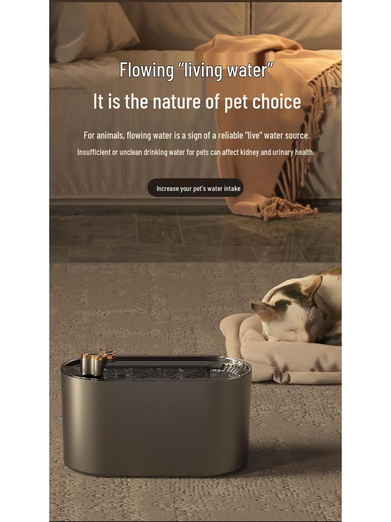 Smart Automatic Pet Water Fountain for Cats and Dogs