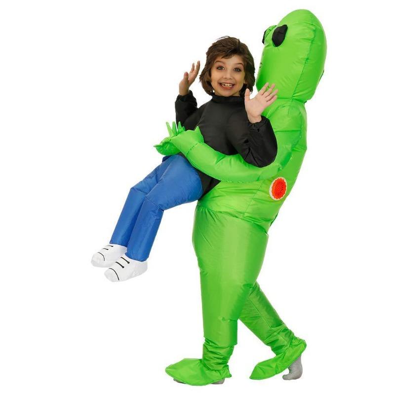 Halloween alien inflatable costume holiday dress up spoof horror props Christmas cos costume inflatable