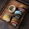 Kiln Cup Retro Teacup Ceramic Personal Cup Coarse Pottery Teacup Creative Ceramic Cup Espresso Cup