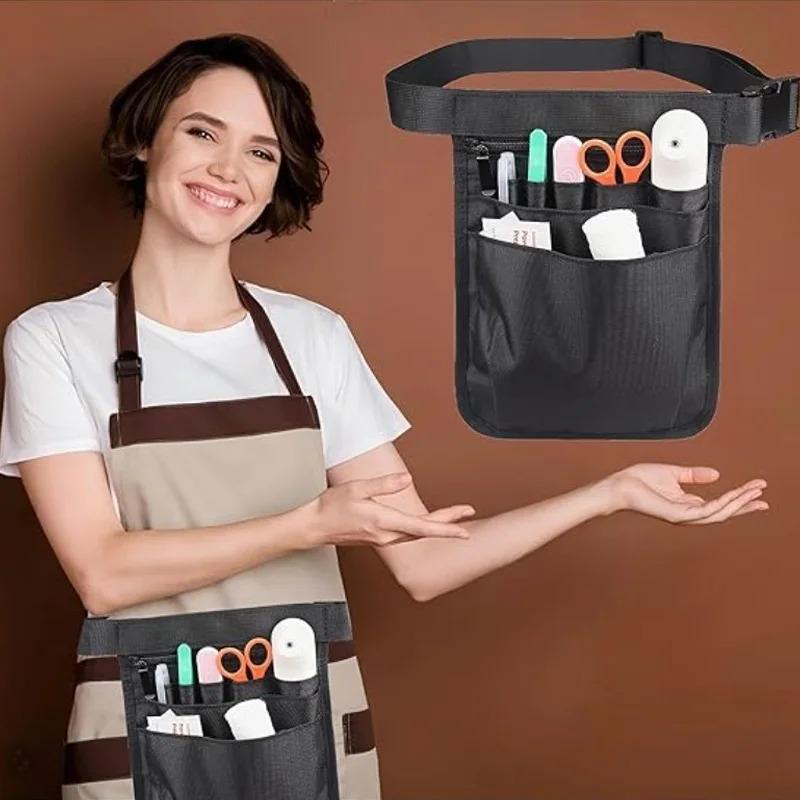 Nurse Tool Organizer Medical Waist Bag Nylon Storage Pouch for Scissors Tongs Hardware Kit Outdoor Hospital Staff Storage Bag