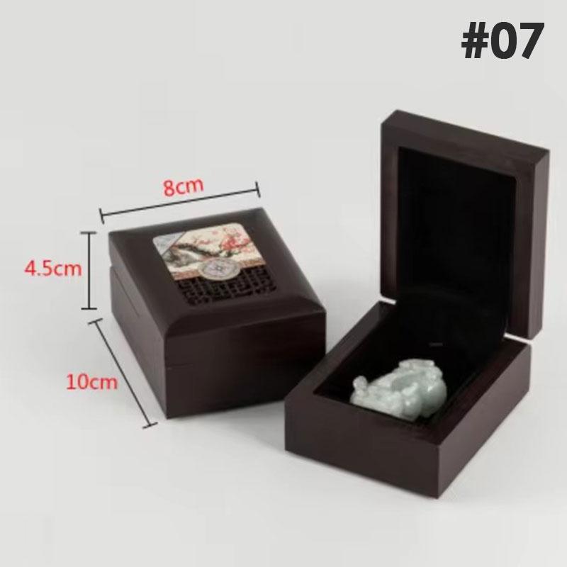 

Деревянный браслет из бисера Будды, шкатулка для хранения ювелирных изделий, ожерелье, кулон, кольцо, шкатулка, ювелирные изделия, нефрит, упаковка, дисплей, подарочная шкатулка для ювелирных изделий