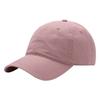 Washed premium baseball cap combed cotton women's deep top big brim cap trendy casual sunscreen hat