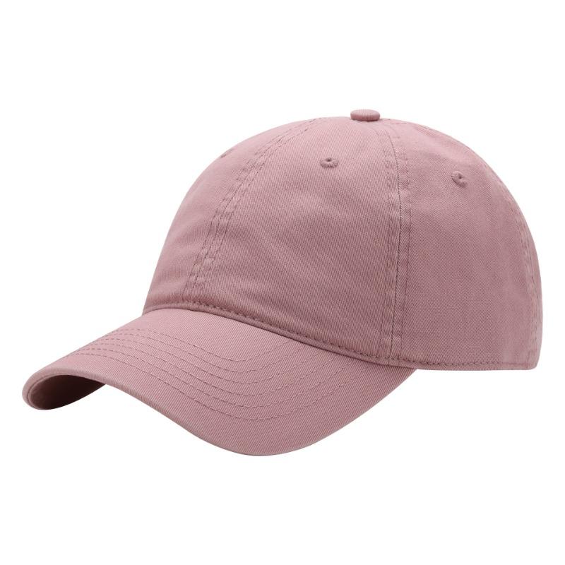 Washed premium baseball cap combed cotton women's deep top big brim cap trendy casual sunscreen hat