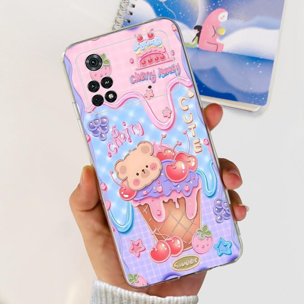 Beautiful Butterfly For Xiaomi Poco M4 Pro Case Silicone Soft Fundas Phone Back Cover For Xiaomi Poco M4 PocoM4 Pro 4G 5G Bumper