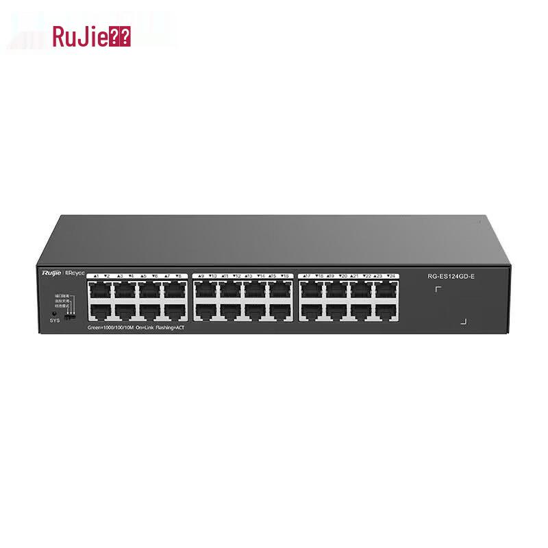 Ruijie 24-Port Gigabit Unmanaged Switch