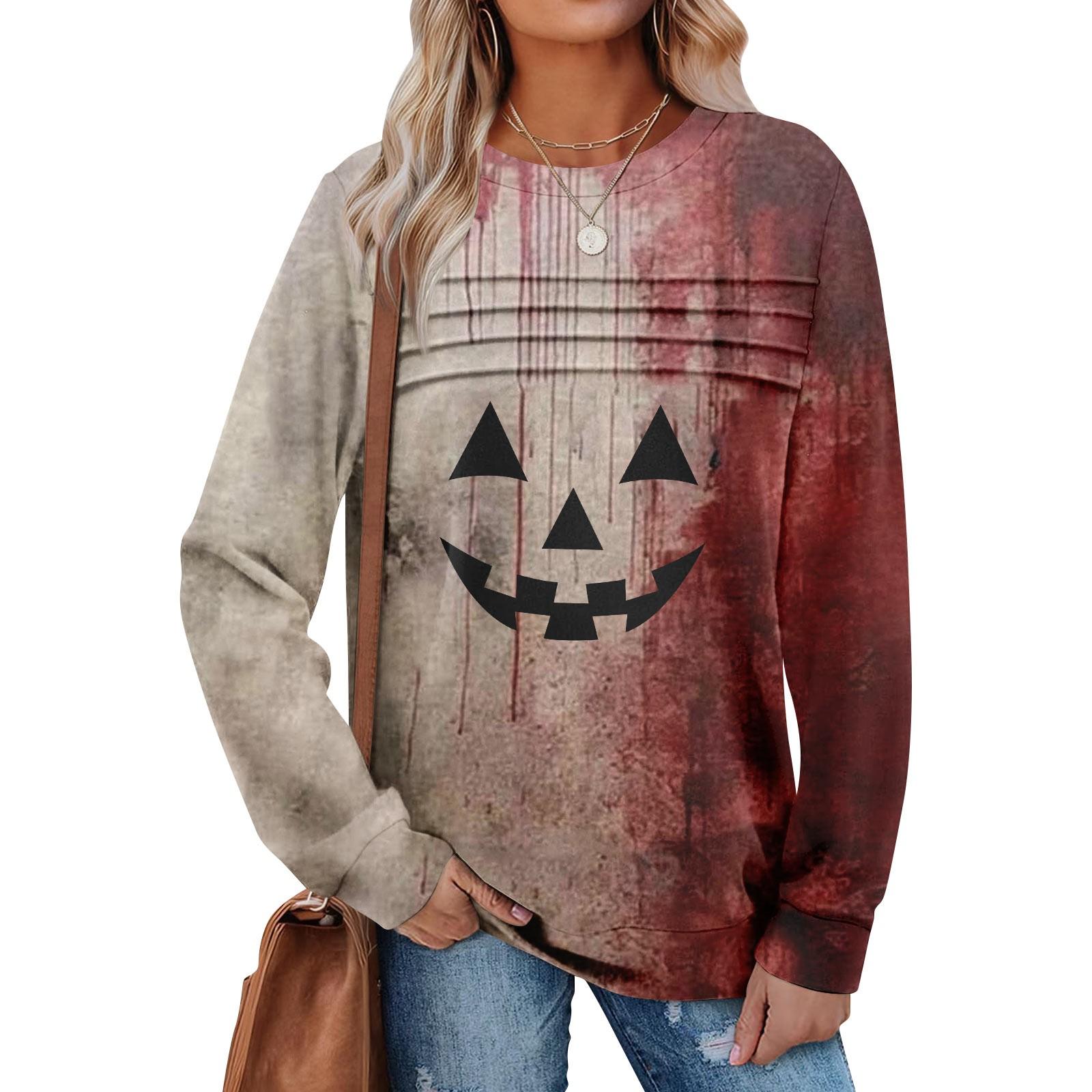 

Женский повседневный свитшот с длинным рукавом и круглым вырезом, приталенный плиссированный топ XXL красный