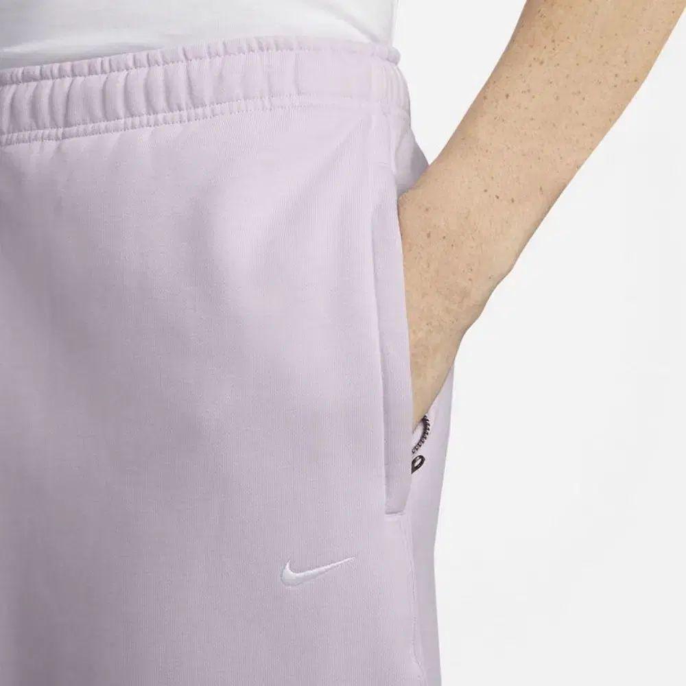 Nike Solid Color Elastic Cuff Knitted Sports Pants Men Bottoms Purple DA0330-530
