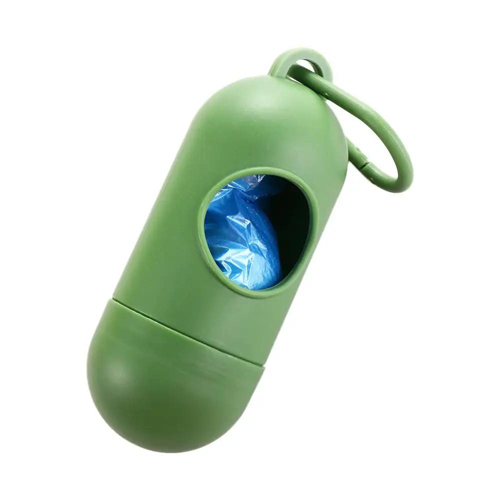 Dispenser Garbage Outdoor Pet Poop Bags Dispenser Portable Carrier Trash Case Box for Waste Puppy Poop Bag Holder Dog Products