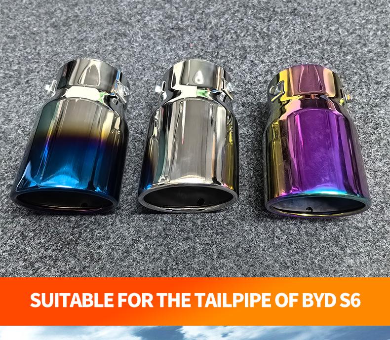 Compatible Car Muffler Tailpipe for Honda Spirior, BYD S6, Mitsubishi ASX, Haval H6, and Prado