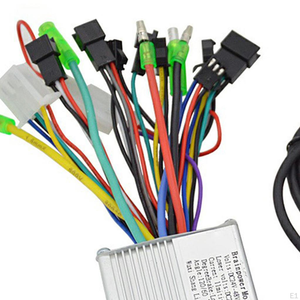 24V-48V/36V-60V Electric Bicycle Controller LCD Display, Aluminium Alloy E Bike Control Unit, Speed