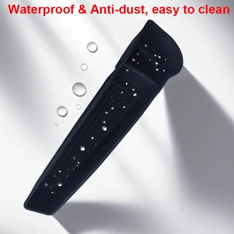 4Pcs For Tesla New Model Y Juniper 2025 Door Side Storage Box TPE Front Rear TPE Organizer Tray MY Launch Interior Accessories