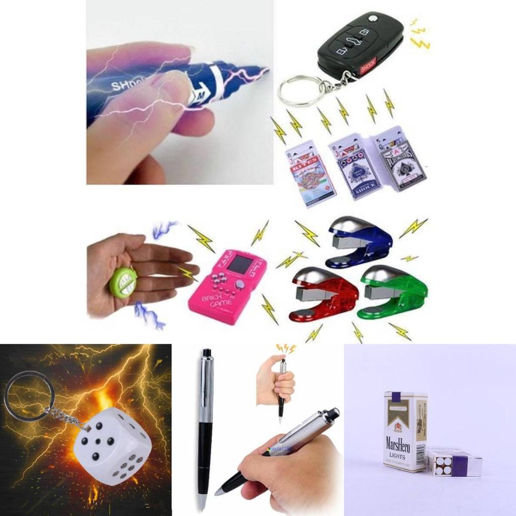 צעצוע מתיחה לחיצת יד עם אפקט הלם למשוגעים ולמתיחות