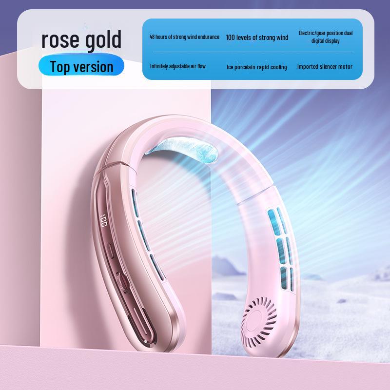 

Портативный USB-вентилятор для шеи – бесшумный, охлаждающий и электрический для использования дома, в офисе и на улице