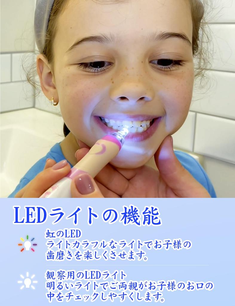 Seago Electric Toothbrush for for Elementary School Students and Toddlers Ages 8 Replacement 2 Minute IPX7 Battery Sonic Toothbrush for Boys Kids,