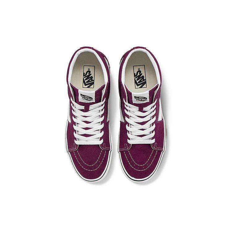 Vans Sk8-Hi Grape Wine Unisex Sneakers Purple True-White VN0A5JMJ8BS