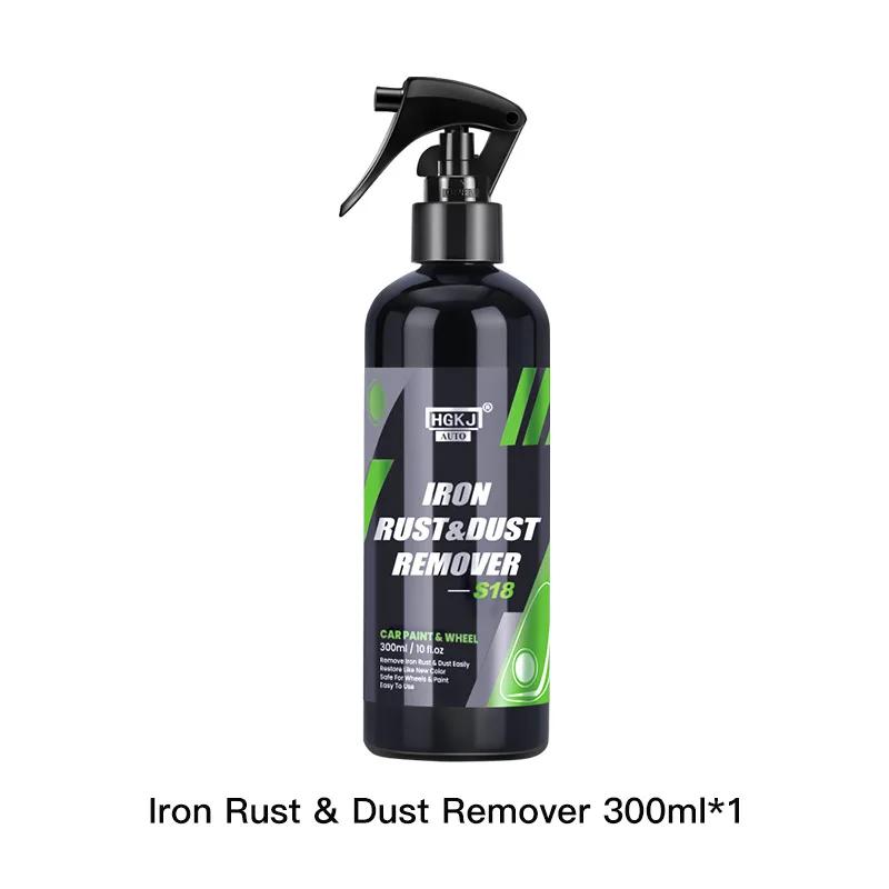 Car Iron Remover Rust Dust Remover Spray Iron Dust Rim Rust Cleaner Car Paint Wheel Hub Iron Powder Remover Car Detailing Care