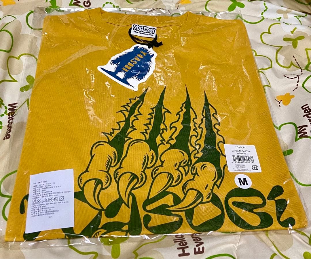 

[USED] YOASOBI Surrealism Tee Yellow M
