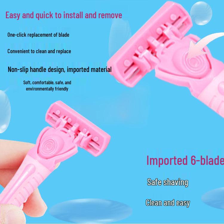 Women's Full Body Manual Razor for Underarms and Bikini Shaving