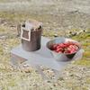 Folding Table Folded Portable Cutting Board Small Dining Table Light PP Board for Barbecue Backyard Fishing Beach Picnics