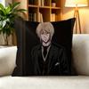 W-William James Moriarty Moriarty the Patriot  Square Double-Sided printed Pillow Case Bedroom Bedside Pillow Sofa Cushion Cover