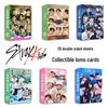 Stray Kids Celebrity Double-Sided Photo & LOMO Card Set (30 Greeting Cards)