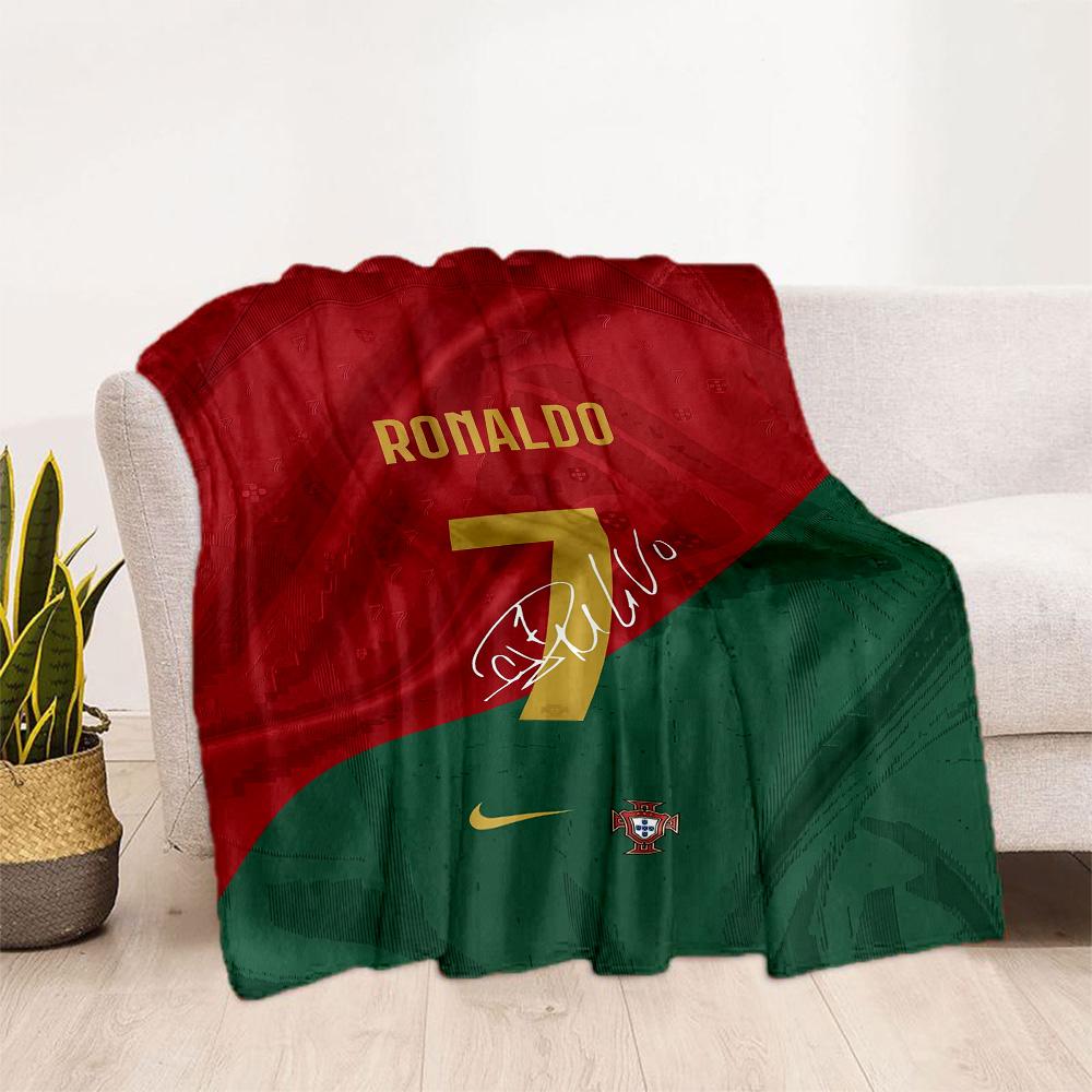 Cristiano Ronaldo 54 Blanket Durable Comfort Great for Livingroom Couch Office for All Occasions Modern Style Best Holiday Gift for Friends Family
