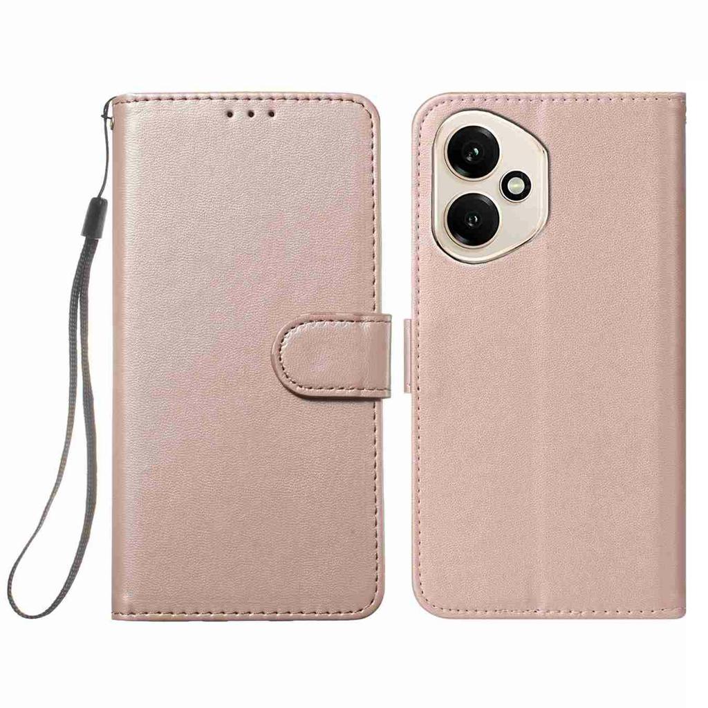 Für Honor 400 5G (Global) Hülle PU Leder Klapphandyhülle Brieftasche Kartenfach Halter