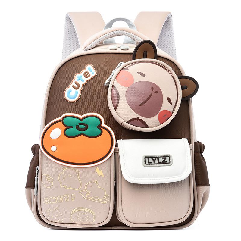 Kuromi Kindergarten Backpack For Kids Cartoon Large Capacity Lightweight School Bag
