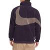 Nike Big Swoosh Reversible Boa Jacket Asia Sizing Cave Purple BQ6546-540