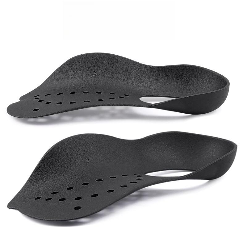 

Flat Foot Arch Orthopedic Insole Foot Valgus Inner Figure Flat Bottom XO Type Leg Collapse Support Flat Arch Half Pad L (size 40-47) чорний