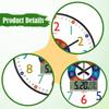 Learning Clock for Kids 12 Inch for Boys and Girls Room School Kids Room