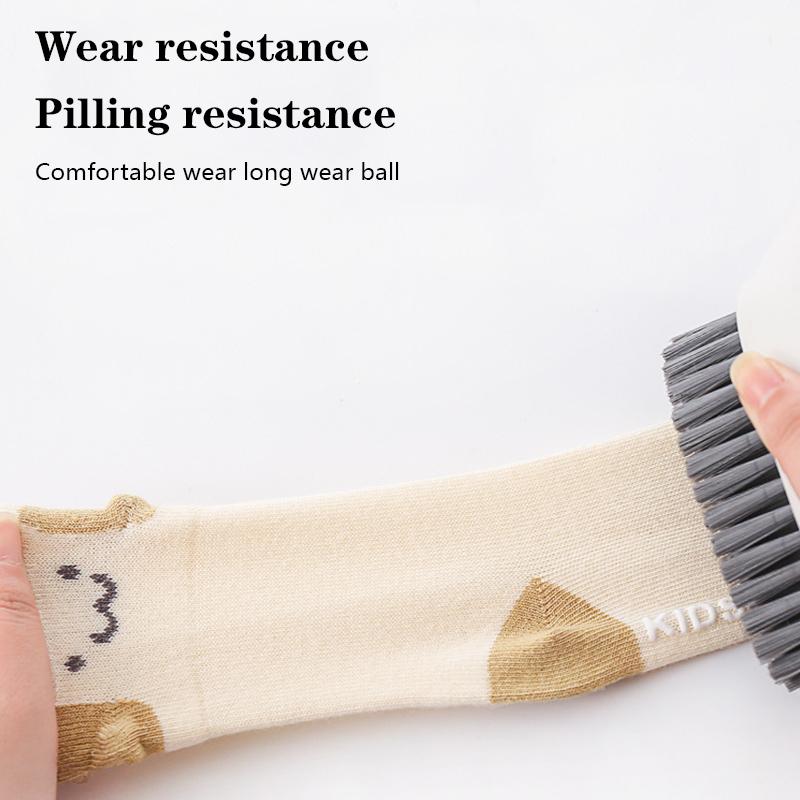 Herbst Niedliche Babysocken Warme Baumwolle Säuglingssocken Cartoon Baby Kniestrümpfe Rutschfeste Kleinkindsocken für Kinder